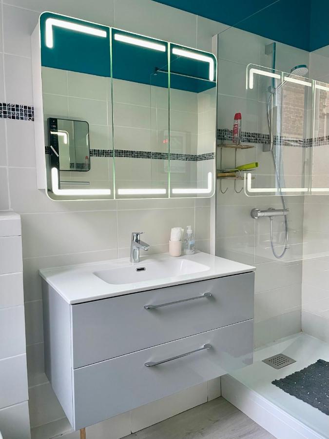 La Bateliere, Appartement Mer Avec Patio Prive Mers-les-Bains Dış mekan fotoğraf