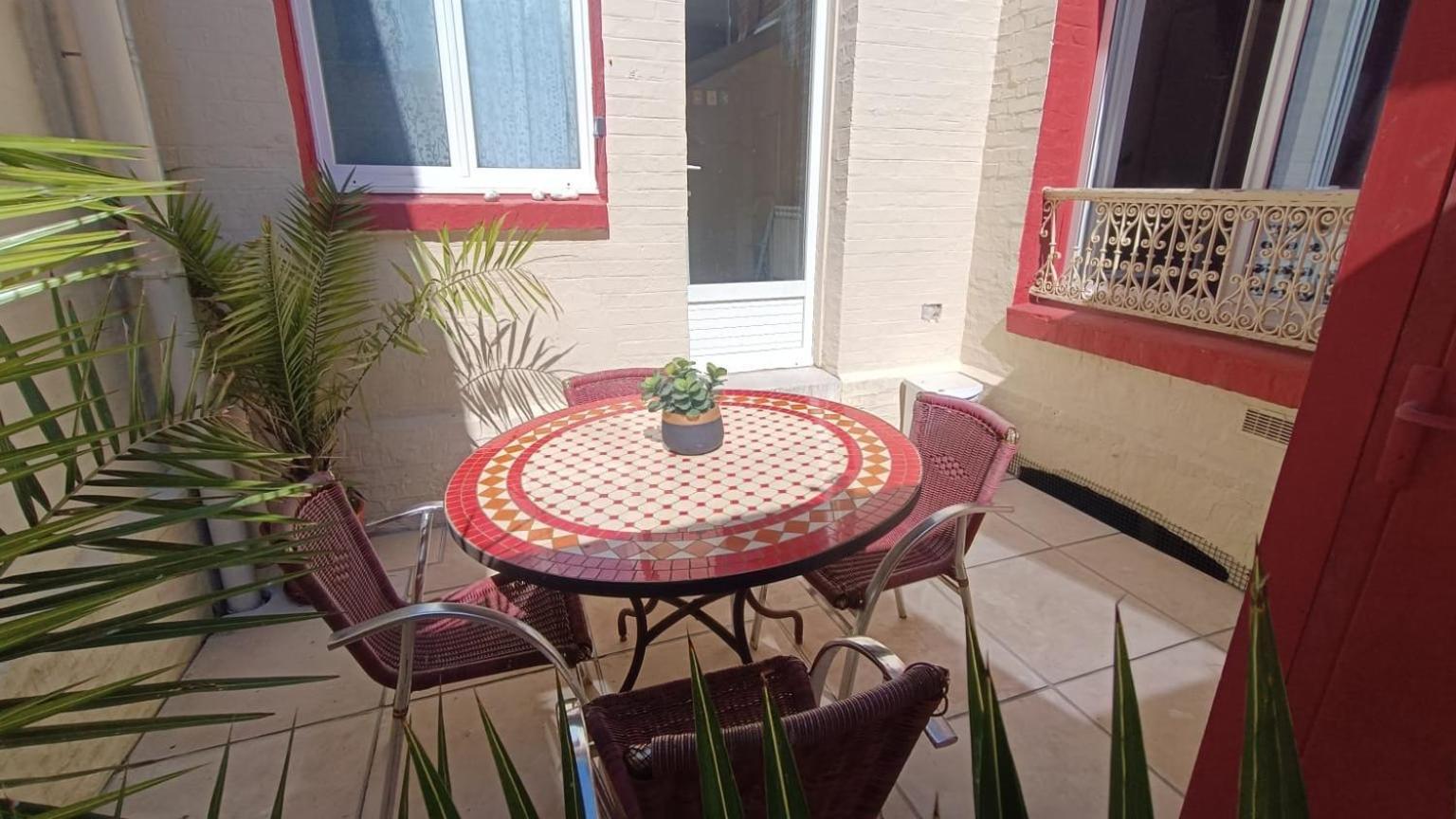 La Bateliere, Appartement Mer Avec Patio Prive Mers-les-Bains Dış mekan fotoğraf
